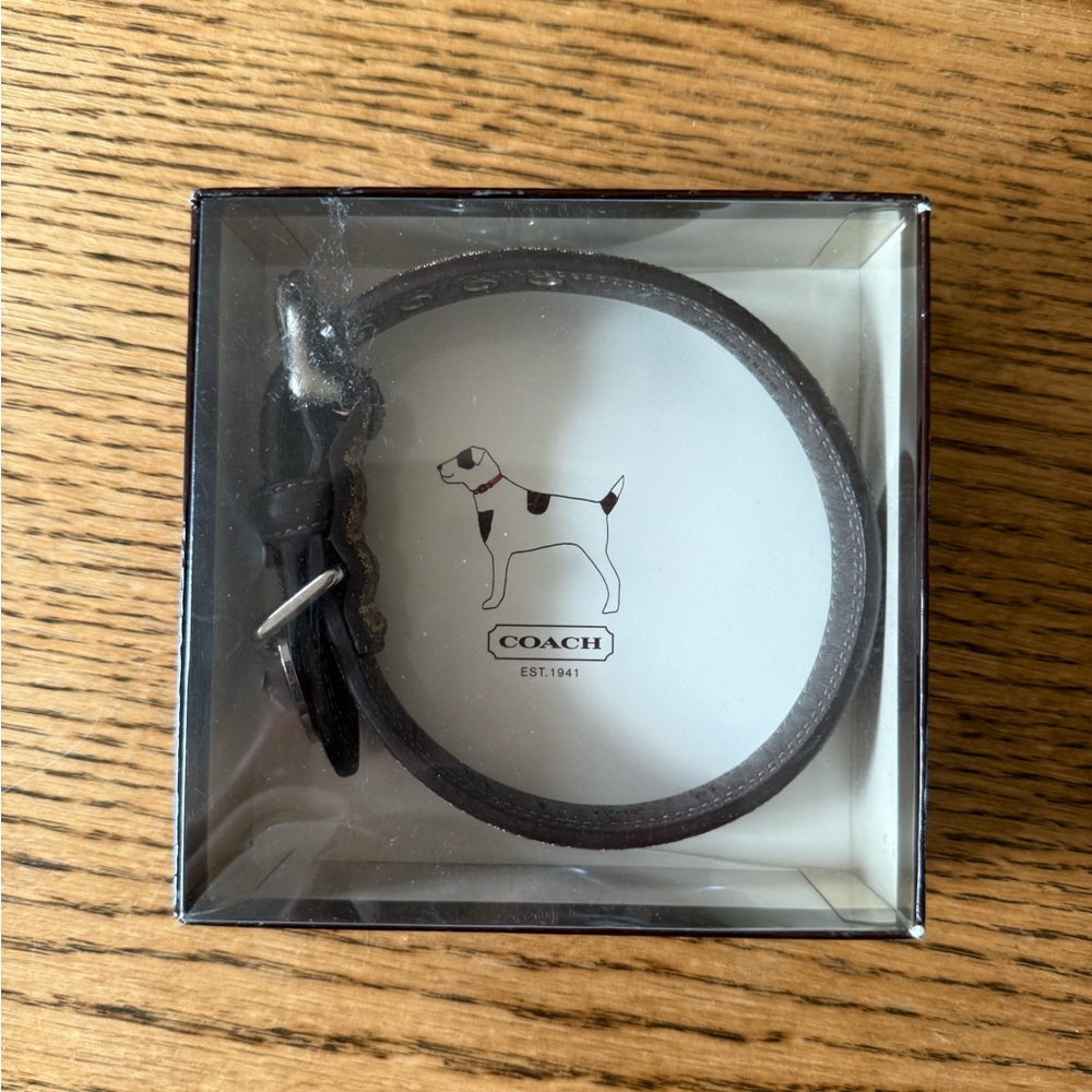 Coach Signature Pet Collar